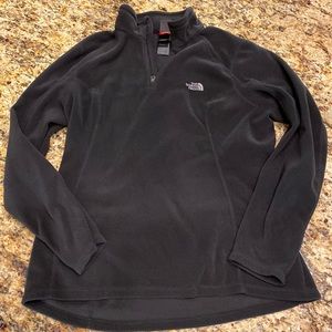 The North Face quarter zip Polartec sweater